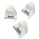 thumbnail image 1 of Herramienta Medición Aguja Coser 3 PCS Ayuda Costura Anillos Plantilla Doméstica para La Artesanía Bricolaje (diente Único) Blanco, 1 of 9