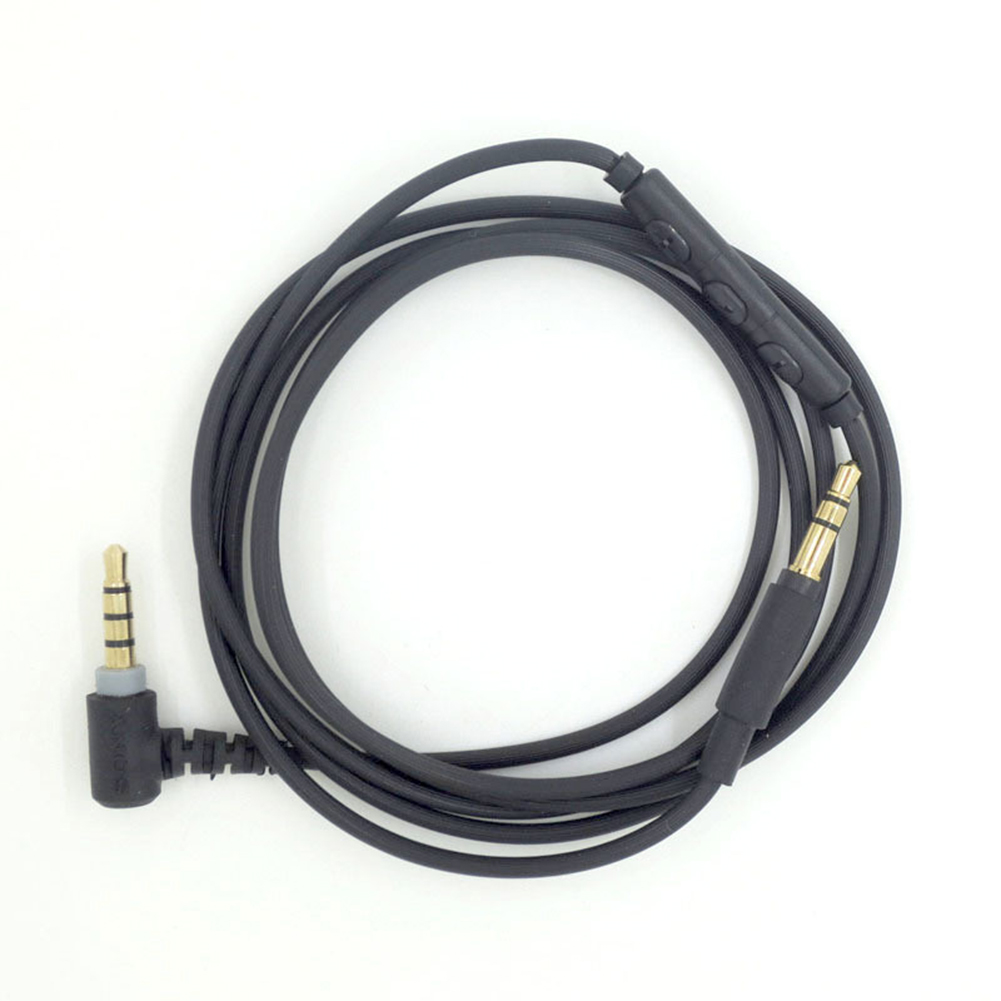 Audio Headphone Cable 3.5mm Male to Male Aux Cord for MDR10R MDR1A