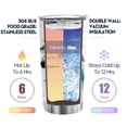 thumbnail image 4 of Vaso de viaje Oasisdream de acero inoxidable con tapa, 600 ml, 4 of 6