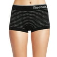 thumbnail image 3 of Reebok Women's Underwear Seamless Boyshort Panties, 6-Pack, Sizes XS-3XL, 3 of 10