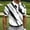 White, variant on Men's Geometric Print Golf Shirt, Short Sleeve Golf Button Collar Tee with Golfer Silhouette, Casual Summer Sports Top for Men