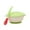 White1, variant on Clearanc Tableware Bowls, Tyeign Non Slip Temperature Sensitive Binaural Sippy Bowl Baby Sippy Bowl with Lid with Soft Head Spoon Training Bowl Bowls Plastic Breakfast Bowls Mixing Bowls White2