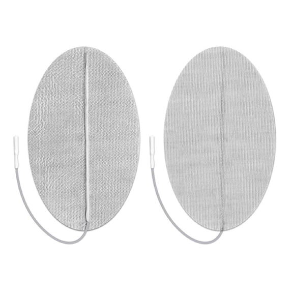 Axelgaard PALS Platinum Electrodes, 3in x 5in (7.5cm x 13cm) Oval, 1 Package of 2