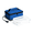 Blue, variant on HOTLOGIC Mini Heated Lunch Box- Portable Electric Food Warmer for Men and Women - Great for Work, Office, and Construction - Cook, Reheat, and Eat on the Go - 120V - Black