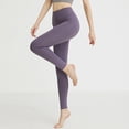 thumbnail image 4 of REALiKUN Workout Leggings for Women Yoga Pants 7/8 High Waisted Athletic Tights Silky Feeling Soft Gym Activewear Lounge, 4 of 5