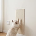 thumbnail image 4 of Self-Adhesive Furniture Protector Cat Scratcher Pad, Non-Shedding Wall & Couch Corner Scratch Mat, Durable Claw Sharpener for Indoor Cats to Protect Sofa and Relieve Boredom White, 4 of 6