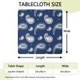 thumbnail image 2 of Decorative Flowers Pattern Elastic Table Cover with Bohemian Style for Indoor Outdoor Table Use, 2 of 6