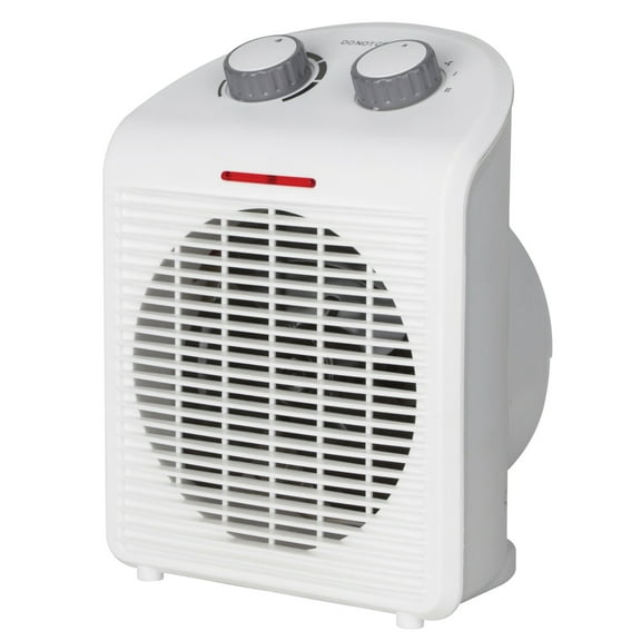 Comfort Glow Portable Indoor Electric Fan Heater, White
