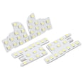 thumbnail image 3 of Panel de luz de mapa de cúpula de coche 54LEDs 4PCS Bombilla de luz de techo interior de coche Alto brillo 12V 5W 8000LM Anti oxidación para automóvil, 3 of 7