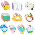 thumbnail image 1 of Sticky Notes Xqumoi Teacher, paquete de 30 unidades, con forma de regla, 1 of 6