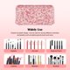 thumbnail image 3 of Organizador de brochas de belleza y maquillaje KEYPOWER Bling Crystal Pink, 3 of 6