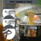 thumbnail image 4 of 3Pairs Silicone Pan Handle Cover Grips Silicone Handle Holder Pan Handle Heat Protector, 4 of 5