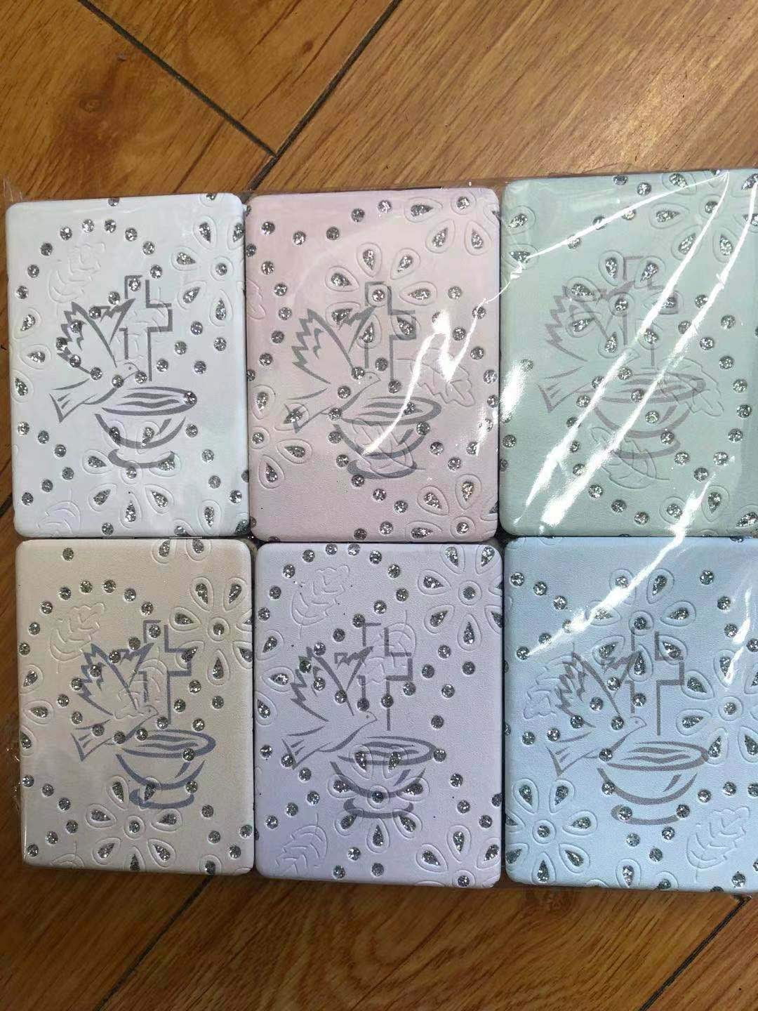 Set of 12 Baptism Holy Spirit Compact Mirror for Wedding/Bridal Shower/Baby Shower/Quinceañera/Birthday/Baptism/Religious Gift/Favor