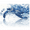 Blue Sea Turtle, variant on 1 Pcs 2D Flat License Plate Covers & Frames, Lava Tiger For Decorative Front, Waterproof For Decoration Aluminum License Plate Covers & Frames Cover For Men Women, 12" X 6"