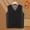 c01Black, variant on USNSM (3XL-5XL) Men's V-Neck Plush Thick Warm Down Vest Winter Sherpa Outdoor Travel Vest Fleece Lined Sleeveless Puffer Jackets Brown XXXXXL