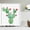 ndhd6033, variant on Green Leaf Plant Cactus Printing Shower Curtains Bath Curtain Waterproof Fabric 180X180cm Bathroom Decorate With 12