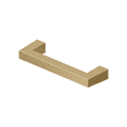 thumbnail image 2 of Deltana SBP35U4 3.5 in. Center to Center Modern Square Series Solid Brass Cabinet Pull Handle - Brushed Brass, 2 of 2