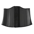 thumbnail image 3 of yunLCZ Womens Waist Trainer Corset Women's Waist Trainer Corset Waist Belt Latex Support Chest Plastic Belt 25 Bone Rubber Corset Belt Steel Bone Extender, 3 of 4