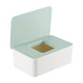 thumbnail image 1 of Distributeur de Lingettes Réutilisable Porte-Lingettes Boîte Étui pour Lingettes Jetables Lingettes de Salle de Bain, 1 of 8