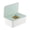 White box with green lid, variant on Wipes Dispenser Reusable Wipe Holder Box Flushable Wipes Case Bathroom Wipe GXU