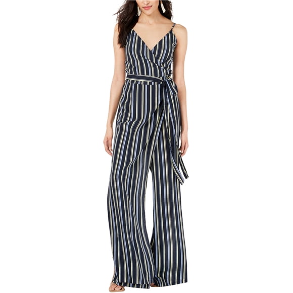 Project 28 Womens Faux Wrap Mono, Azul, Mediano