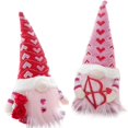 thumbnail image 1 of Adorable Plush Gnome 2Pcs Pink Lovely Gnome Doll Creative Decorative Decor, 1 of 4