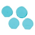 thumbnail image 2 of Juego de 4 tapas para botellas de salsa flexibles - Accesorios de cocina - Dispensador de salsas Azul, 2 of 9