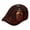 F, variant on Rose Newsboy Cap Gothic Embroidery Flat Bill Beret For Fashion Retro Streetwear Hat