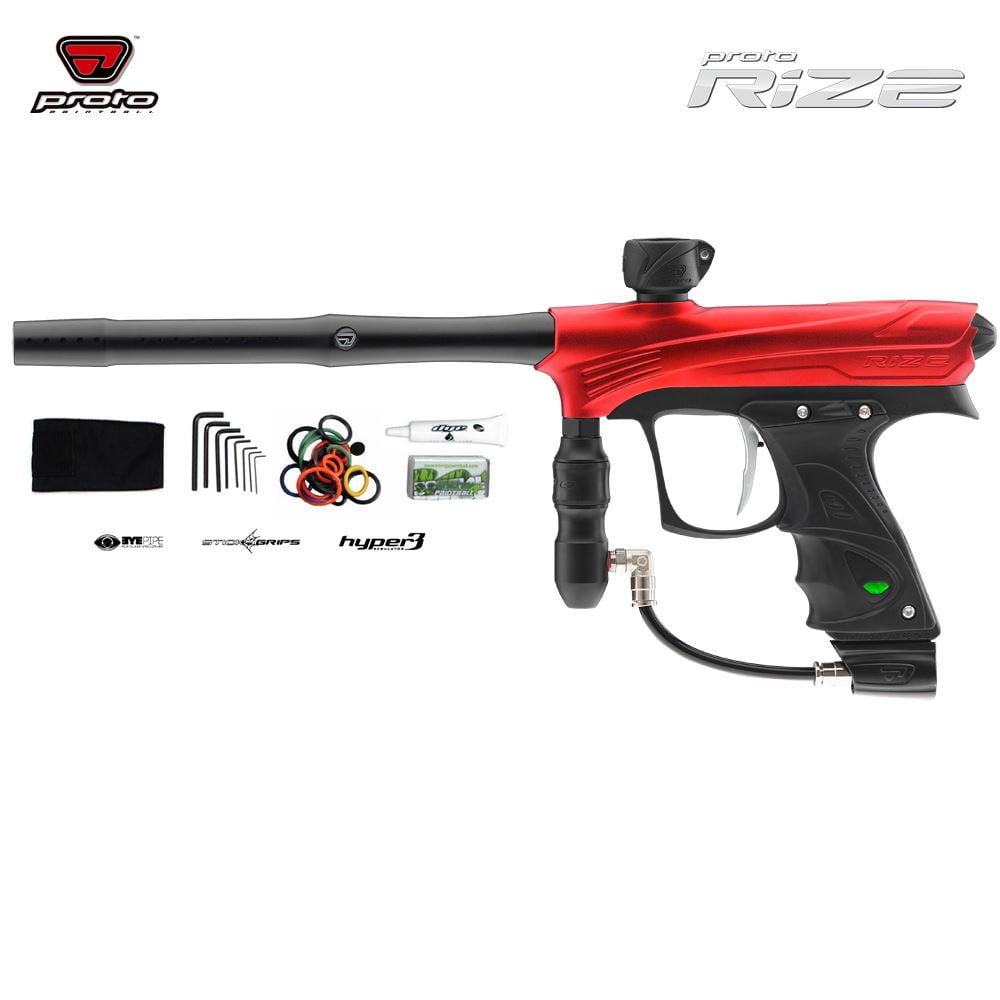 Proto Matrix Rize Paintball Marker, Red Dust