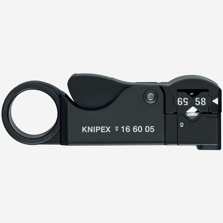 UPC: 0843221011673 | Knipex Stripping Tool for coax cables – RG 58-62