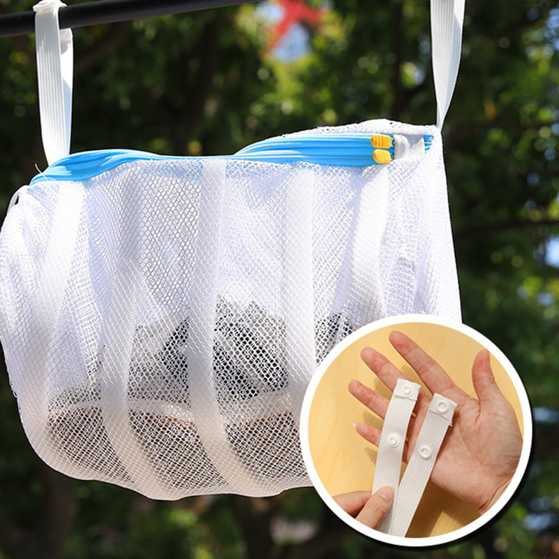 Mesh Net Pouch Laundry Washing Bag Shoes Machine Cleaning Protector Organizer 