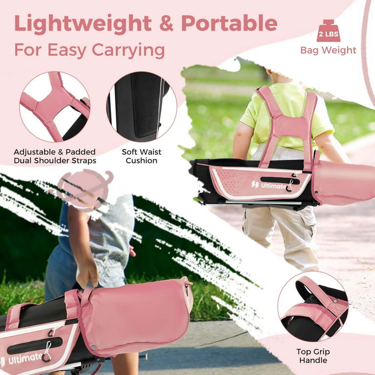 C-C-B MAY CLUB セット Costway Kids Golf Club Set, Junior Golf Set for Age 5-7