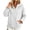 A-White, variant on SYwaren Women's Casual Oversized Zip Up Hoodie Full Zip Long Sleeve Sweatshirt Tops