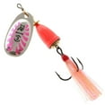 thumbnail image 2 of Blue Fox Classic Vibrax Glow Spinner, 3 3/4", 1/4oz, Glow Pink/Orange, 2 of 3