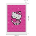 thumbnail image 2 of Diamond Art Kits for Adults Hello Kitty Diamond Art Gem Art Painting Full Drill Round Art Gem Painting Kit for Home Wall Decor Gifts 8"x12", 2 of 7