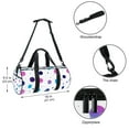YZUOUZY Duffle Bag for Travel,Gym Accessories for Women,Gym Bags,Doodle
