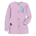 thumbnail image 1 of Chaqueta de uniforme de enfermera para mujer, estampado de Disney, Alicia en el país de las Maravillas, manga larga, cuello redondo, Top exfoliante, abrigo Dental, primavera y otoño, 1 of 4
