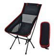 thumbnail image 3 of GREDINO Portable Folding Camping Chair with Carry Bag, Black, 3 of 8