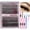 (NG01)DIY Lash Extension Kit-D, variant on Natural Lash Cluster Kit Thick Eye Lash Clusters Natural Look 30D+40D D 8-16mm Lash Extension Kit Wispy Eyelash Clusters Volume Individual Lashes with Lash Bond and Seal and Tweezers