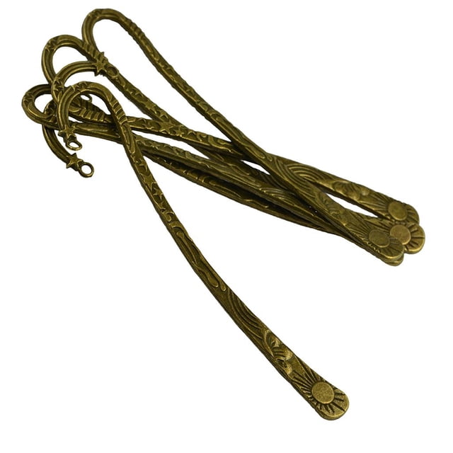 6pcs Craft Supplies Bookmark Charms Pendants for Crafting, Jewelry Findings Making Accessory for DIY