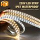 thumbnail image 2 of Tira de LED de 220V 2835 Alta seguridad Alto brillo 180LEDs / m3000K 4000K 6000K Luz LED flexible Tira de luz LED impermeable para exteriores Tan Jianjun unisex, 2 of 2