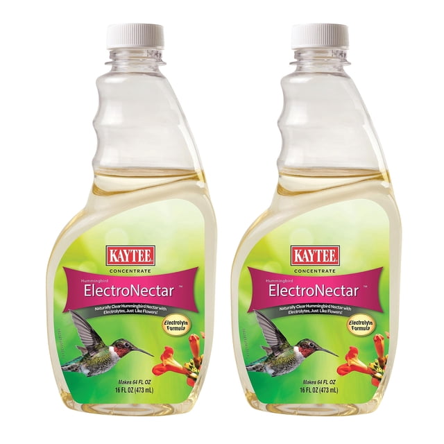 Alimento para aves silvestres Kaytee ElectroNectar 473 ml, paquete de 2