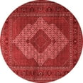 thumbnail image 1 of Ahgly Company Indoor Round Persian Red Traditional Area Rugs, 5' Round, 1 of 4