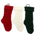 thumbnail image 2 of 2023 Christmas Stocking Knit Sock Santa Candy Gift Bags Xmas Tree Hanging Decor, 2 of 6