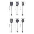 thumbnail image 4 of 10pcs Silicone Kitchen Utensil Set With Pipe Handle, Kitchen Spoon, Spatula, Leak Spoon, Kitchenware Kitchen Utensils, 4 of 5