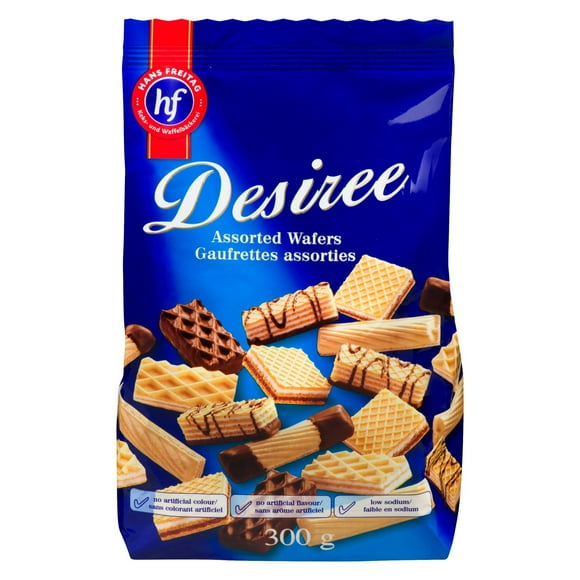 Hans Freitag Desiree gaufrettes assorties 300 grammes