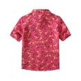 thumbnail image 2 of SSLR Youth Big Boys Casual Button Down Shirt Short Sleeve Hawaiian Shirts for Boys, 2 of 7