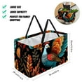 thumbnail image 2 of Turkey Reusable Foldable Oxford Cloth Grocery Baskets Grocery Bags Storage Basket Large Capacity, 2 of 7