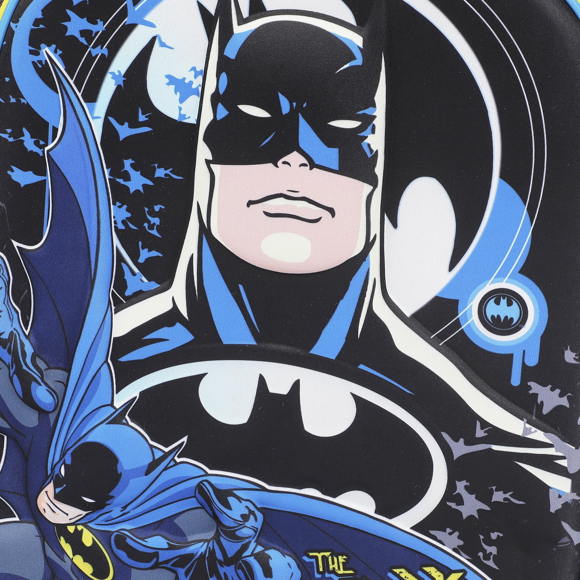 Batman Hero Surrounded By Bats 16" Rolling Travel Backpack