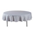 thumbnail image 1 of Nappe Ronde Imperméable en Chlorure de Polyvinyle, Nappe en Vinyle Anti-Huile et Anti-Éclaboussures, Nettoie la table, 1 of 5